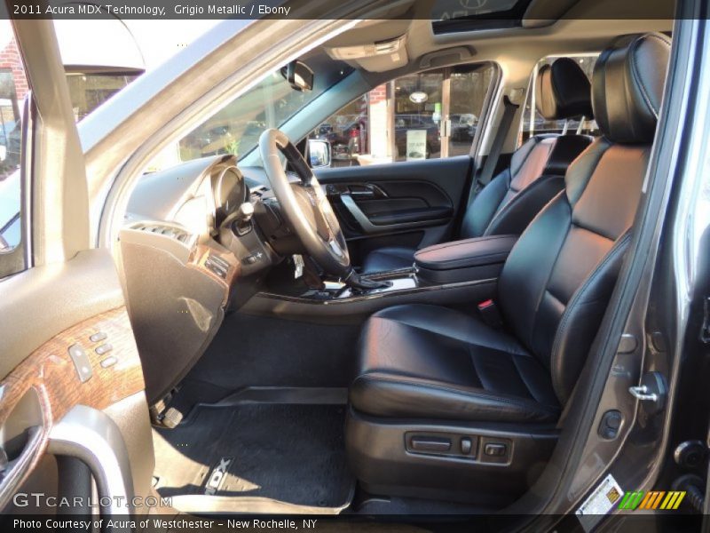 Grigio Metallic / Ebony 2011 Acura MDX Technology