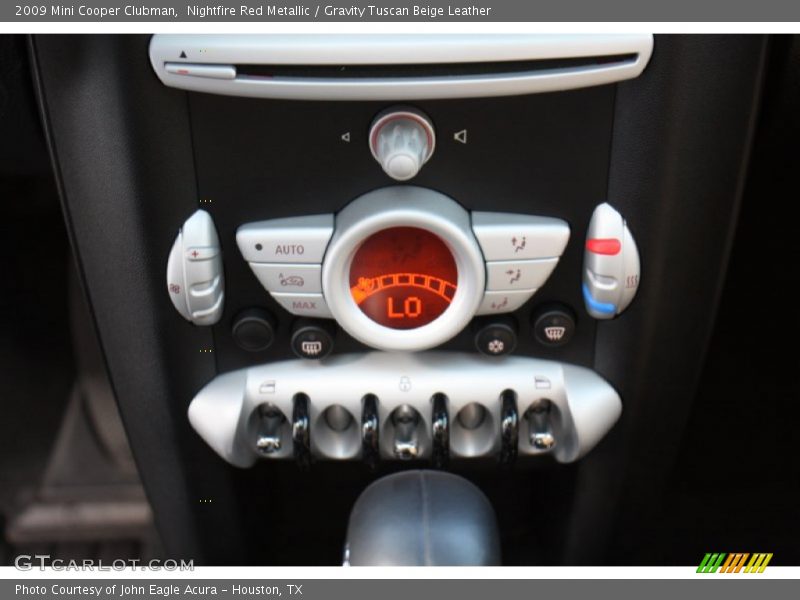 Nightfire Red Metallic / Gravity Tuscan Beige Leather 2009 Mini Cooper Clubman