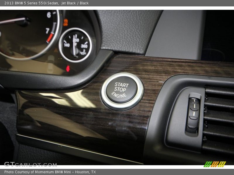 Jet Black / Black 2013 BMW 5 Series 550i Sedan