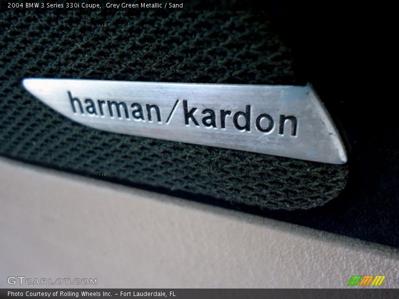 Grey Green Metallic / Sand 2004 BMW 3 Series 330i Coupe