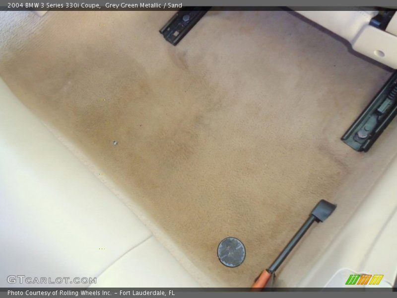 Grey Green Metallic / Sand 2004 BMW 3 Series 330i Coupe