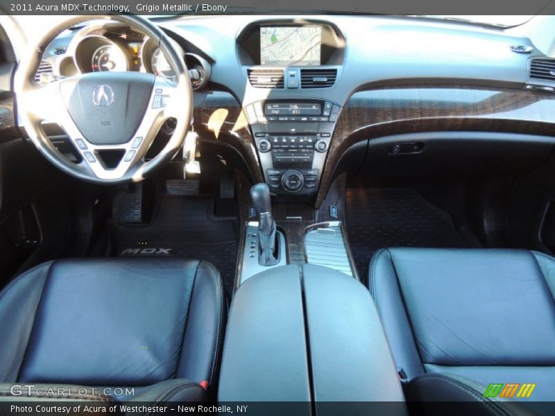 Grigio Metallic / Ebony 2011 Acura MDX Technology