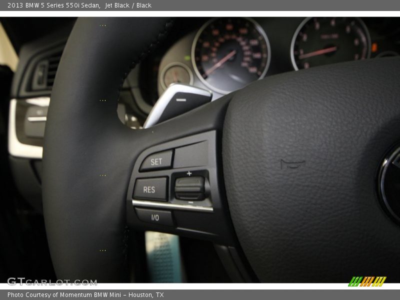 Jet Black / Black 2013 BMW 5 Series 550i Sedan