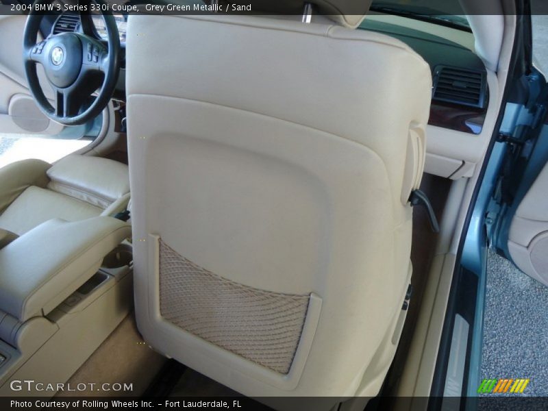 Grey Green Metallic / Sand 2004 BMW 3 Series 330i Coupe