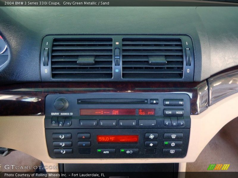 Controls of 2004 3 Series 330i Coupe
