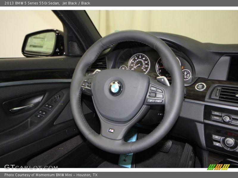 Jet Black / Black 2013 BMW 5 Series 550i Sedan