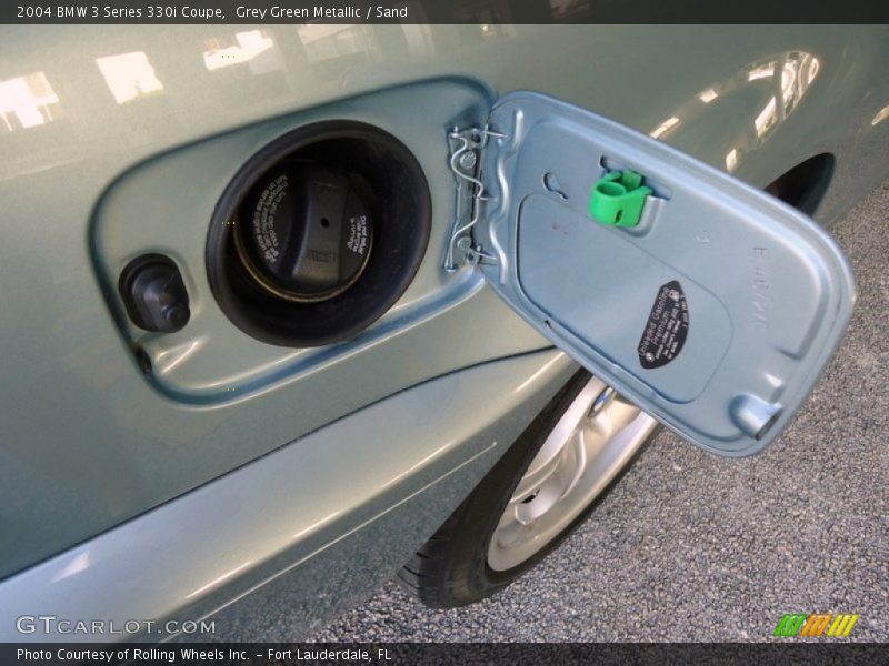 Grey Green Metallic / Sand 2004 BMW 3 Series 330i Coupe
