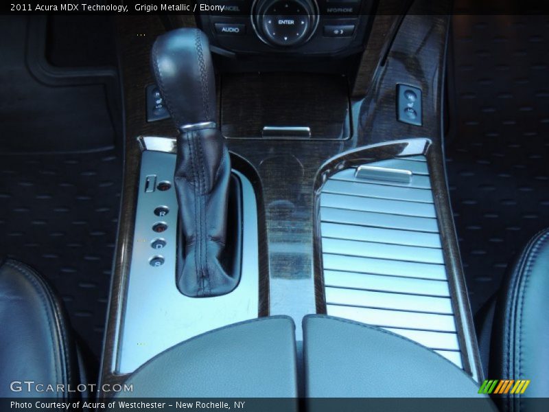 Grigio Metallic / Ebony 2011 Acura MDX Technology