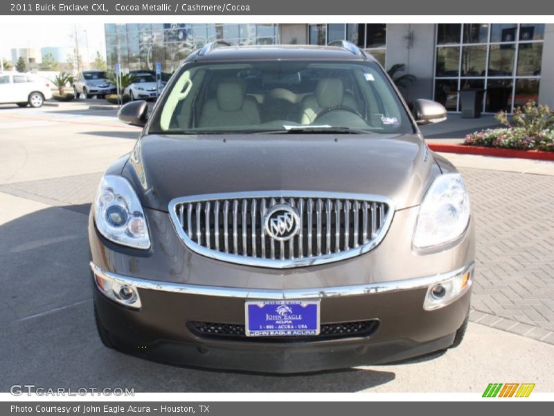 Cocoa Metallic / Cashmere/Cocoa 2011 Buick Enclave CXL