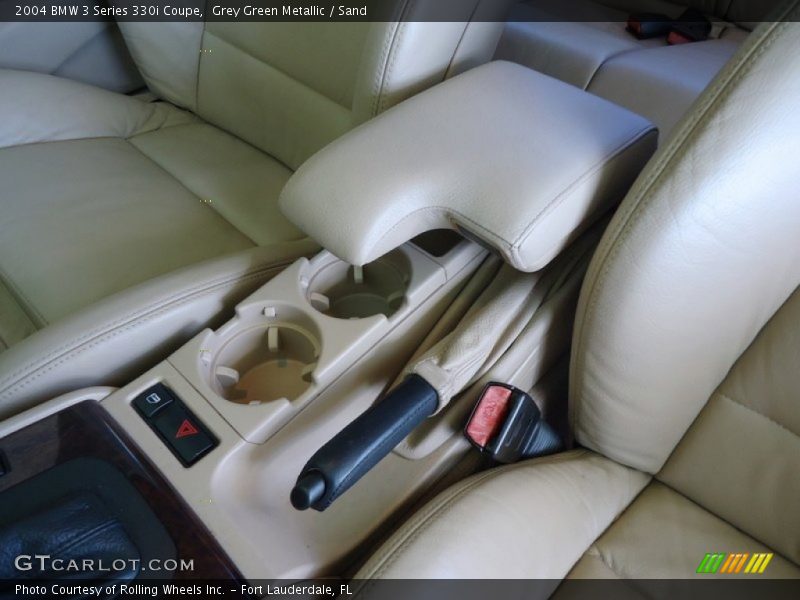 Grey Green Metallic / Sand 2004 BMW 3 Series 330i Coupe