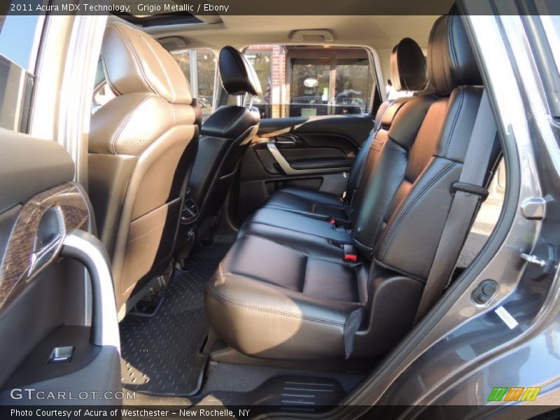 Grigio Metallic / Ebony 2011 Acura MDX Technology