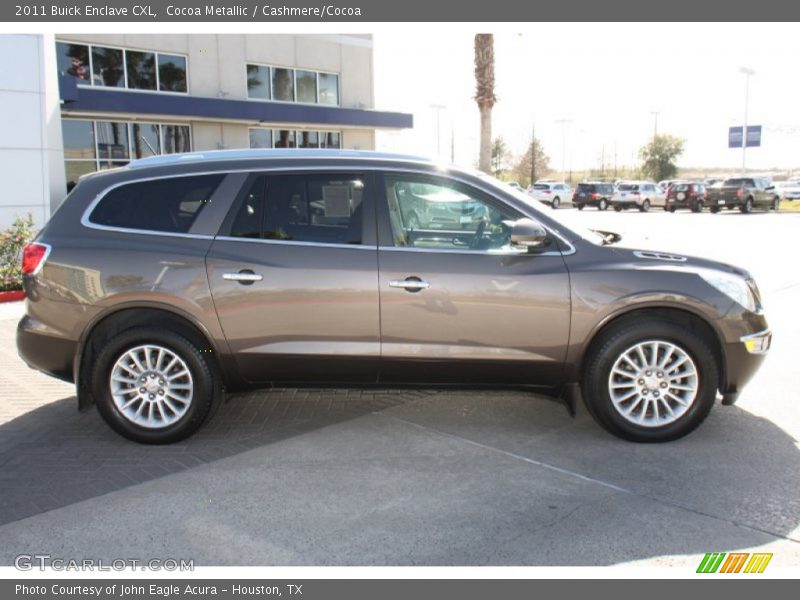 Cocoa Metallic / Cashmere/Cocoa 2011 Buick Enclave CXL