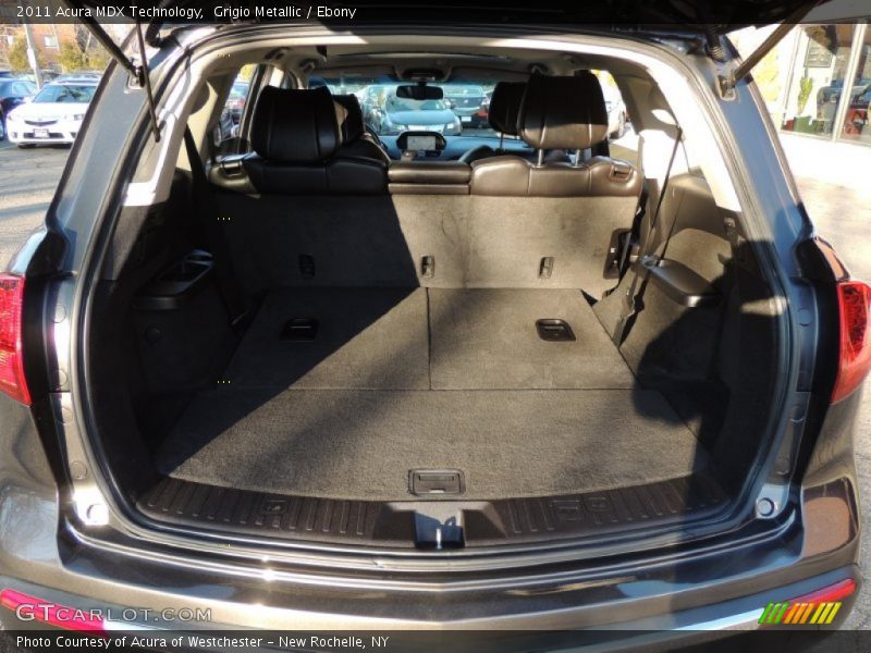 Grigio Metallic / Ebony 2011 Acura MDX Technology