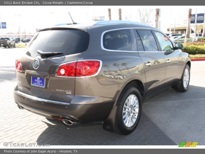 Cocoa Metallic / Cashmere/Cocoa 2011 Buick Enclave CXL