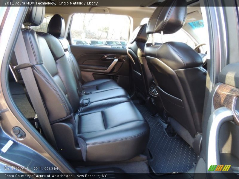 Grigio Metallic / Ebony 2011 Acura MDX Technology