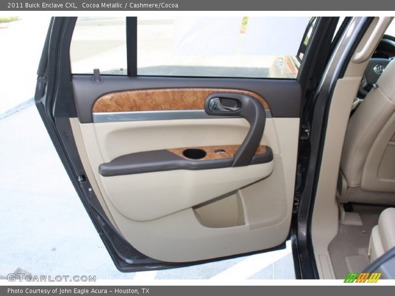 Cocoa Metallic / Cashmere/Cocoa 2011 Buick Enclave CXL