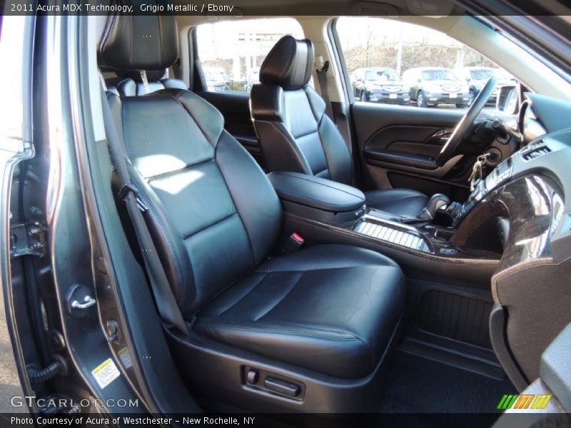 Grigio Metallic / Ebony 2011 Acura MDX Technology