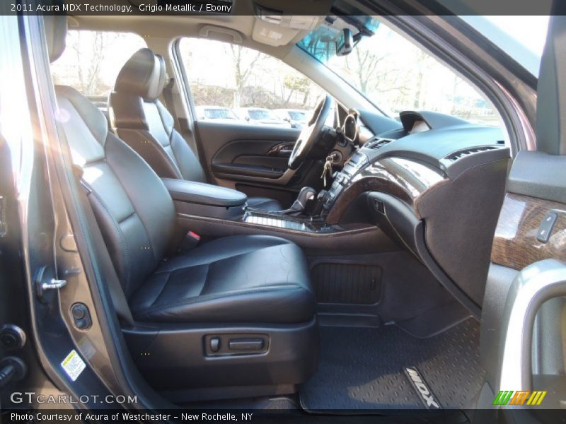 Grigio Metallic / Ebony 2011 Acura MDX Technology
