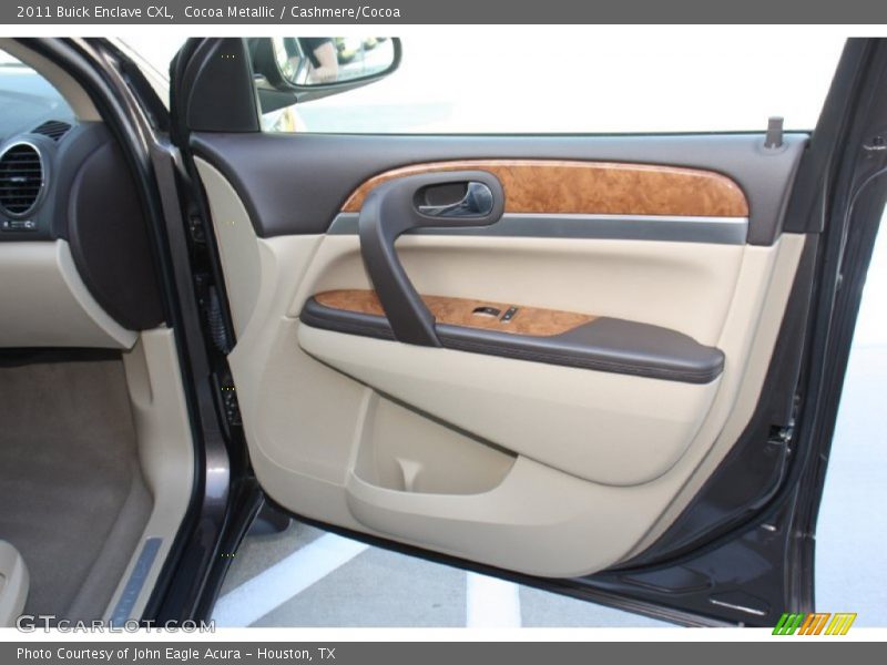 Cocoa Metallic / Cashmere/Cocoa 2011 Buick Enclave CXL