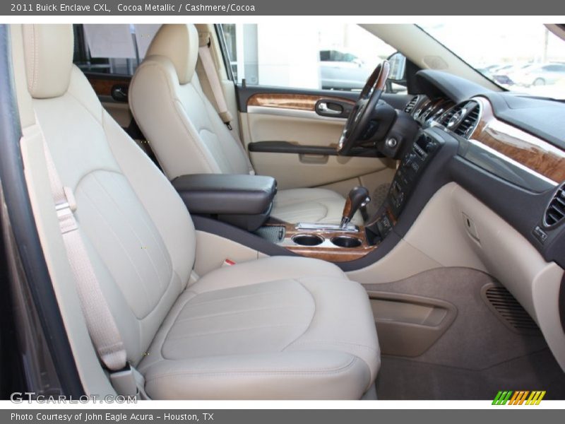 Cocoa Metallic / Cashmere/Cocoa 2011 Buick Enclave CXL