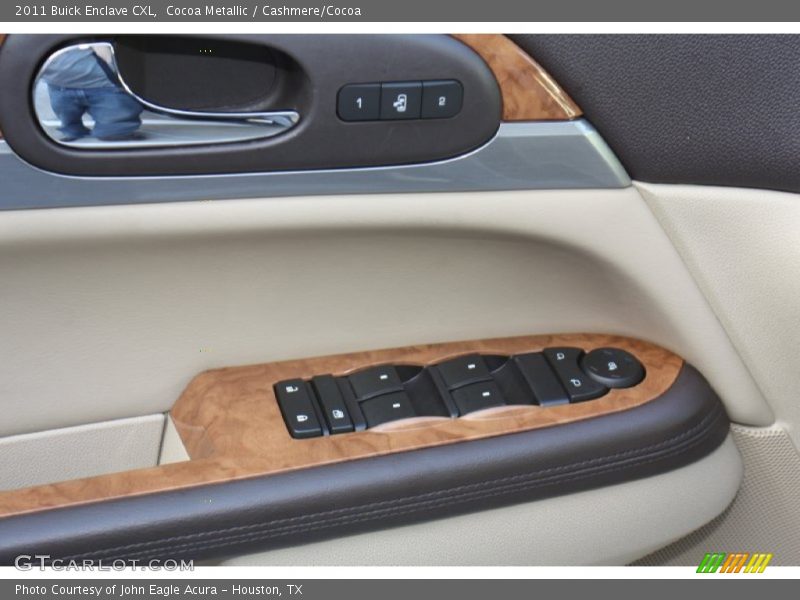 Cocoa Metallic / Cashmere/Cocoa 2011 Buick Enclave CXL