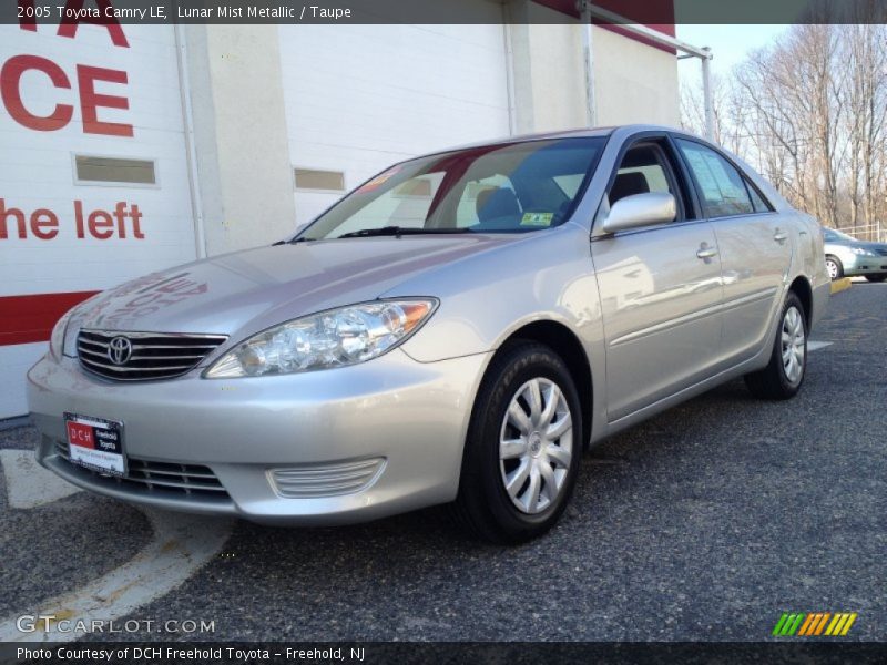 Lunar Mist Metallic / Taupe 2005 Toyota Camry LE