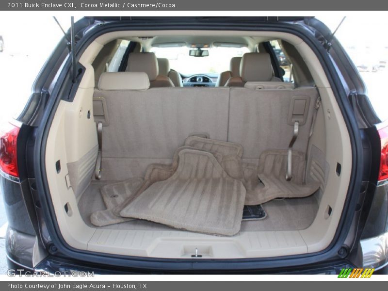 Cocoa Metallic / Cashmere/Cocoa 2011 Buick Enclave CXL