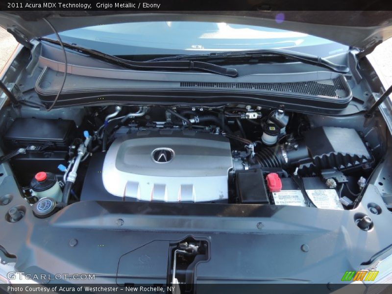 Grigio Metallic / Ebony 2011 Acura MDX Technology