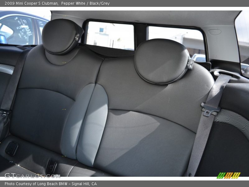 Pepper White / Black/Grey 2009 Mini Cooper S Clubman