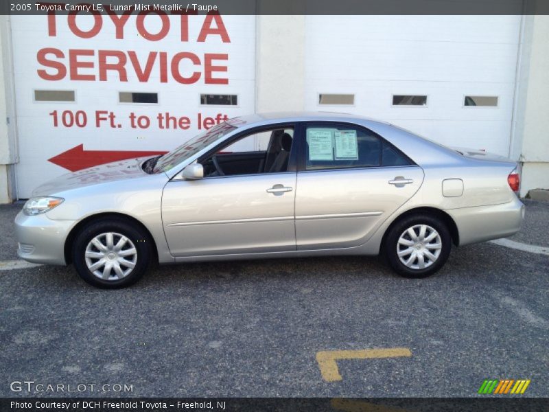 Lunar Mist Metallic / Taupe 2005 Toyota Camry LE