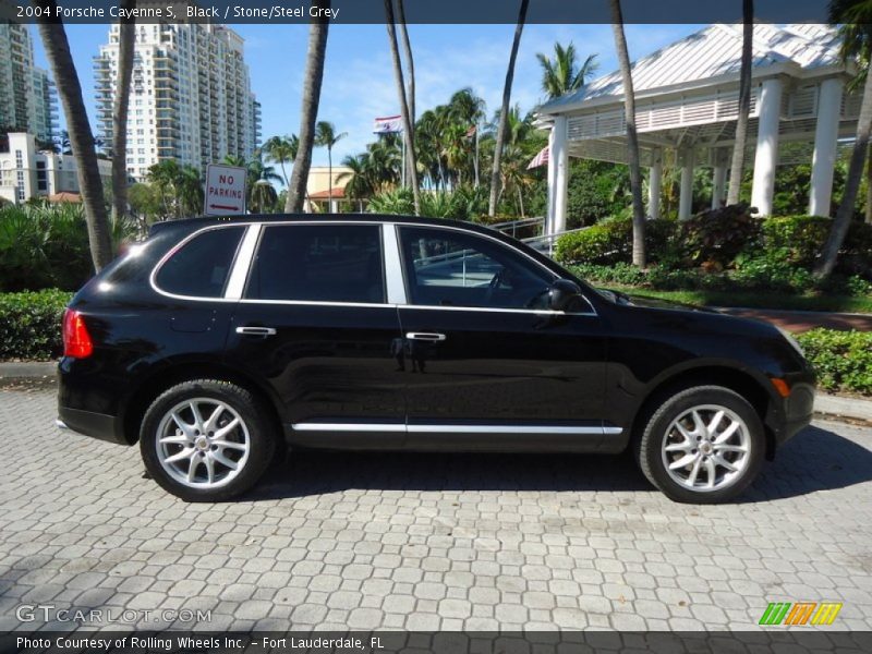 Black / Stone/Steel Grey 2004 Porsche Cayenne S