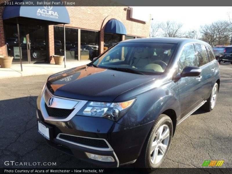 Bali Blue Pearl / Taupe 2011 Acura MDX