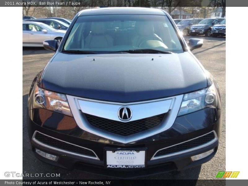 Bali Blue Pearl / Taupe 2011 Acura MDX