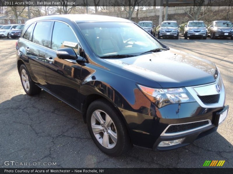 Bali Blue Pearl / Taupe 2011 Acura MDX