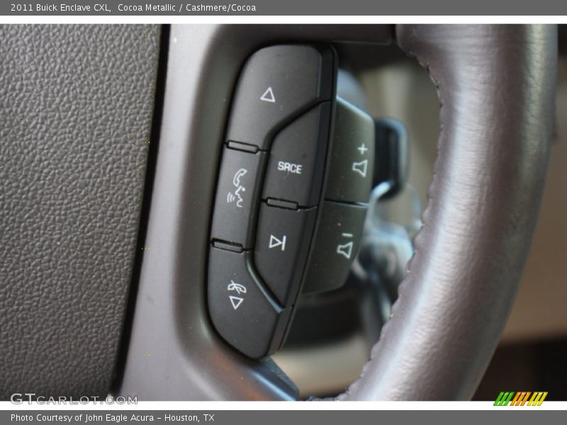 Cocoa Metallic / Cashmere/Cocoa 2011 Buick Enclave CXL
