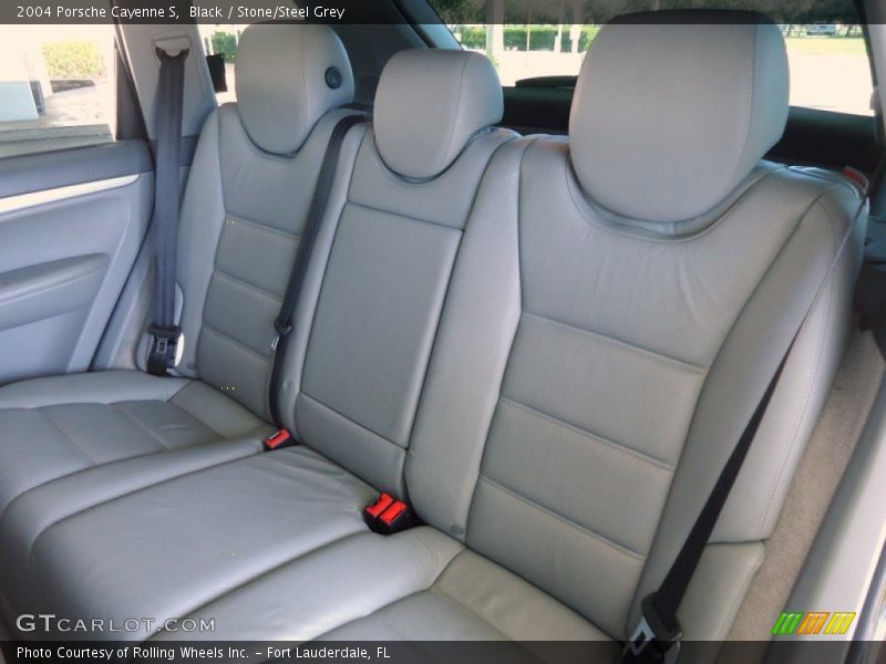 Rear Seat of 2004 Cayenne S