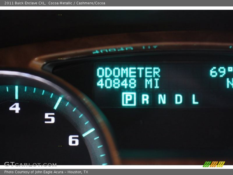 Cocoa Metallic / Cashmere/Cocoa 2011 Buick Enclave CXL