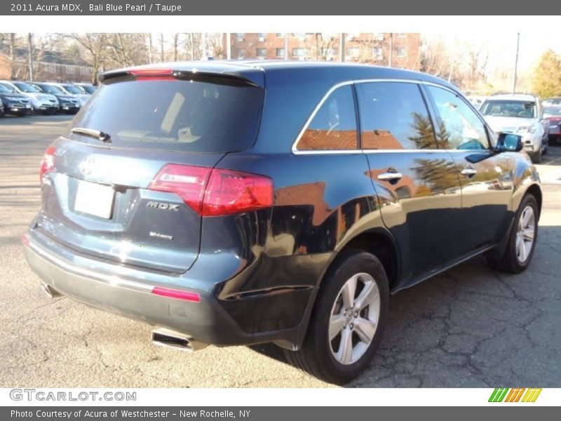 Bali Blue Pearl / Taupe 2011 Acura MDX