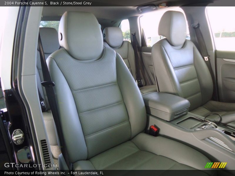 Black / Stone/Steel Grey 2004 Porsche Cayenne S