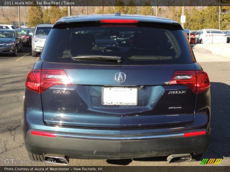Bali Blue Pearl / Taupe 2011 Acura MDX