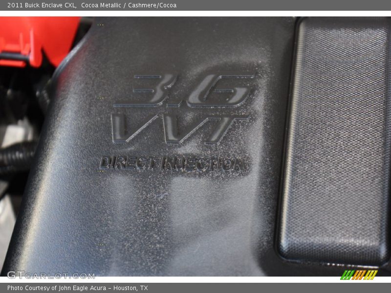 Cocoa Metallic / Cashmere/Cocoa 2011 Buick Enclave CXL