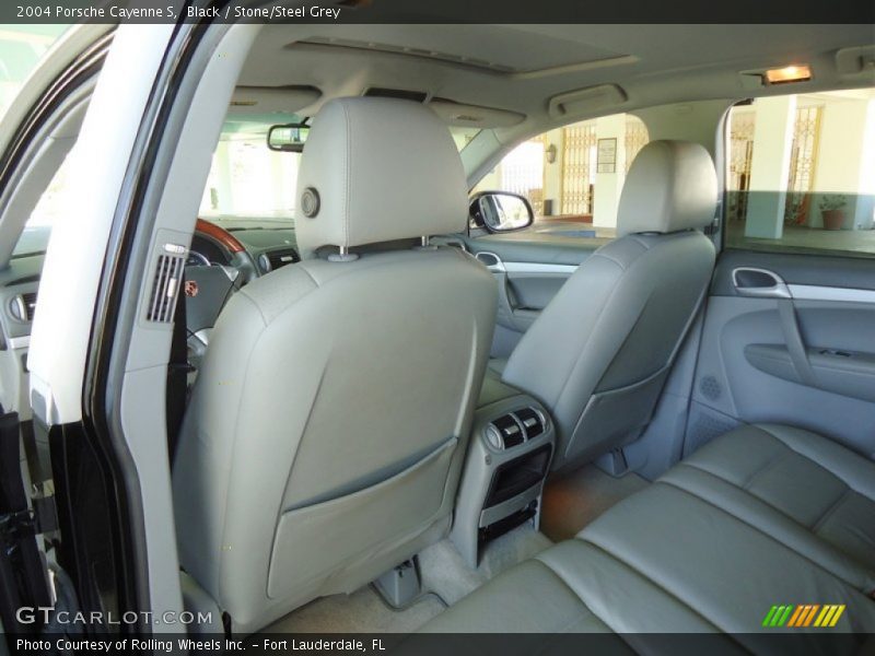  2004 Cayenne S Stone/Steel Grey Interior