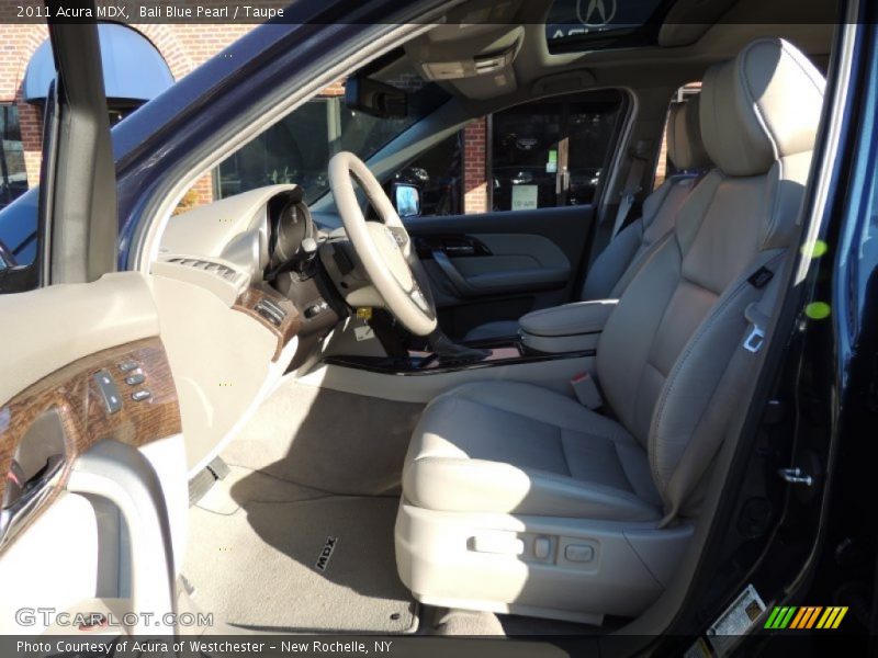 Bali Blue Pearl / Taupe 2011 Acura MDX