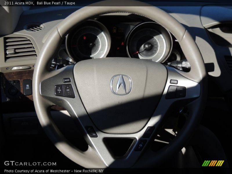 Bali Blue Pearl / Taupe 2011 Acura MDX