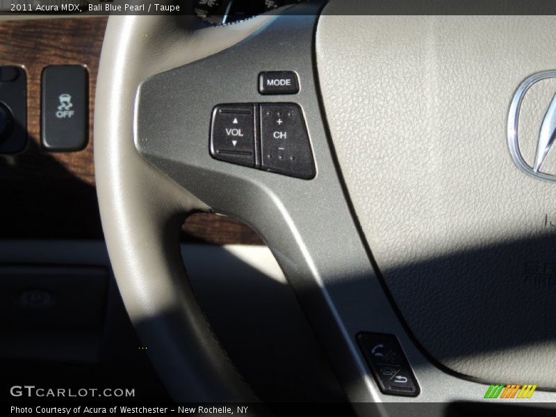 Bali Blue Pearl / Taupe 2011 Acura MDX