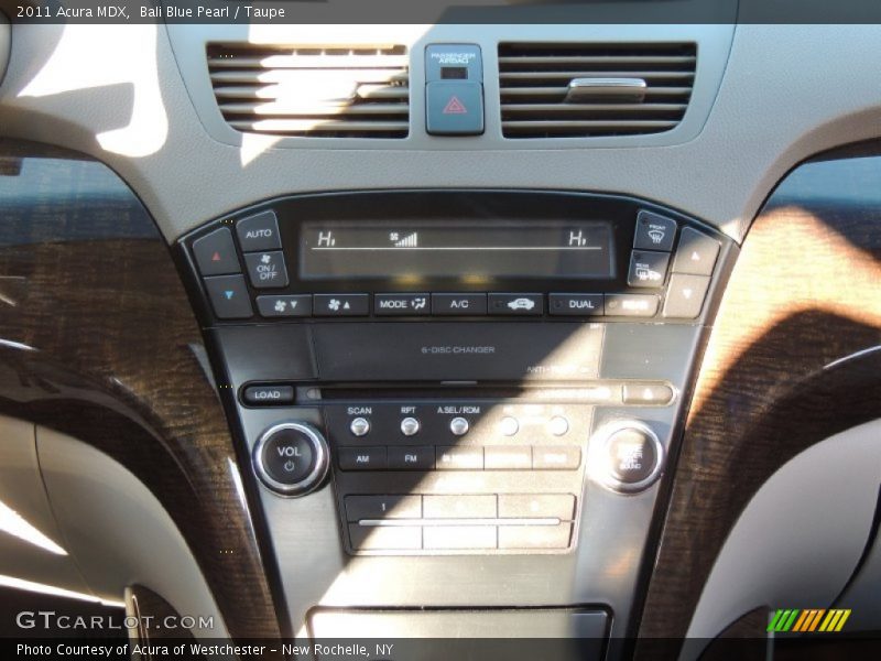 Bali Blue Pearl / Taupe 2011 Acura MDX