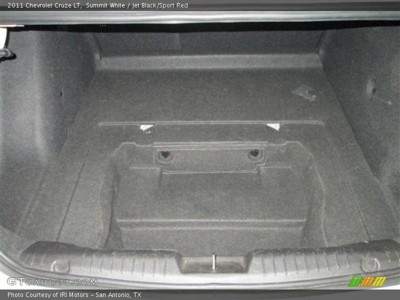 Summit White / Jet Black/Sport Red 2011 Chevrolet Cruze LT