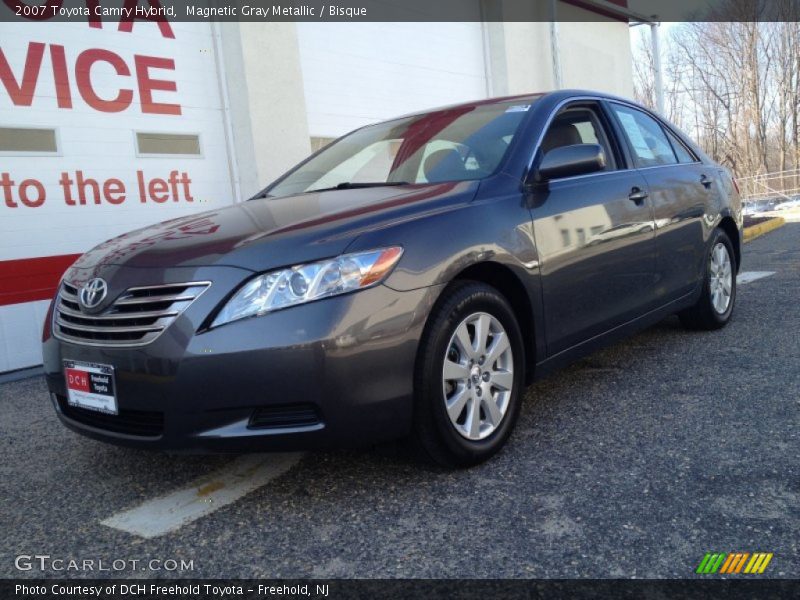 Magnetic Gray Metallic / Bisque 2007 Toyota Camry Hybrid