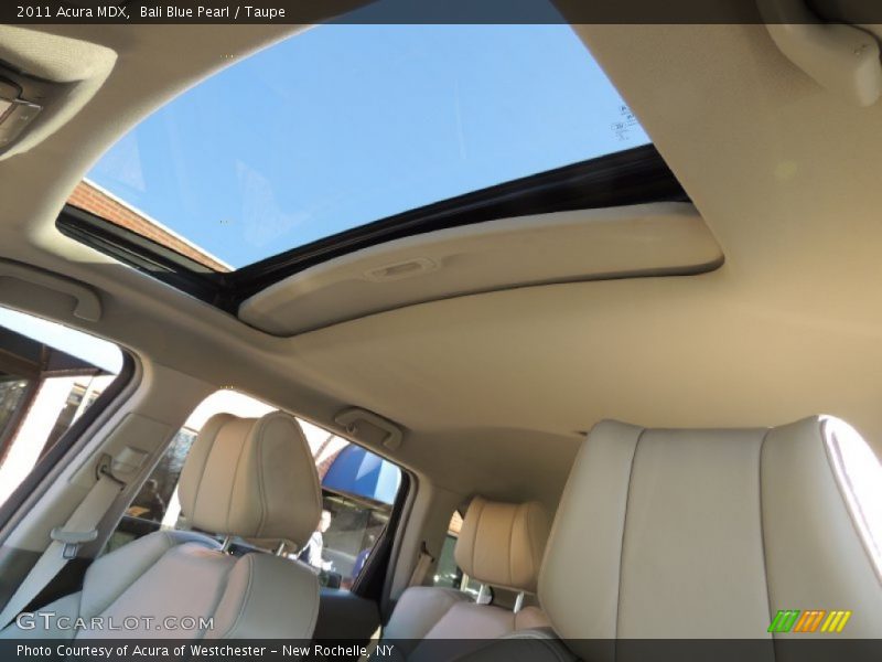Bali Blue Pearl / Taupe 2011 Acura MDX