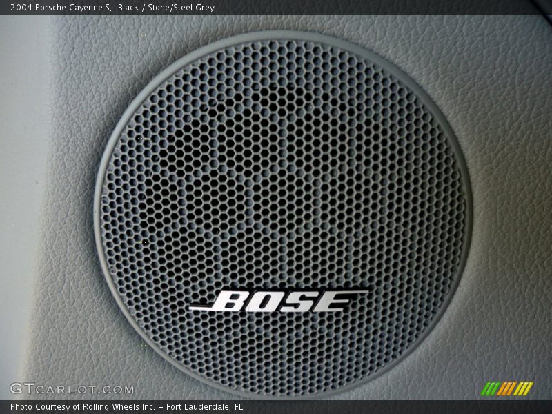 Black / Stone/Steel Grey 2004 Porsche Cayenne S